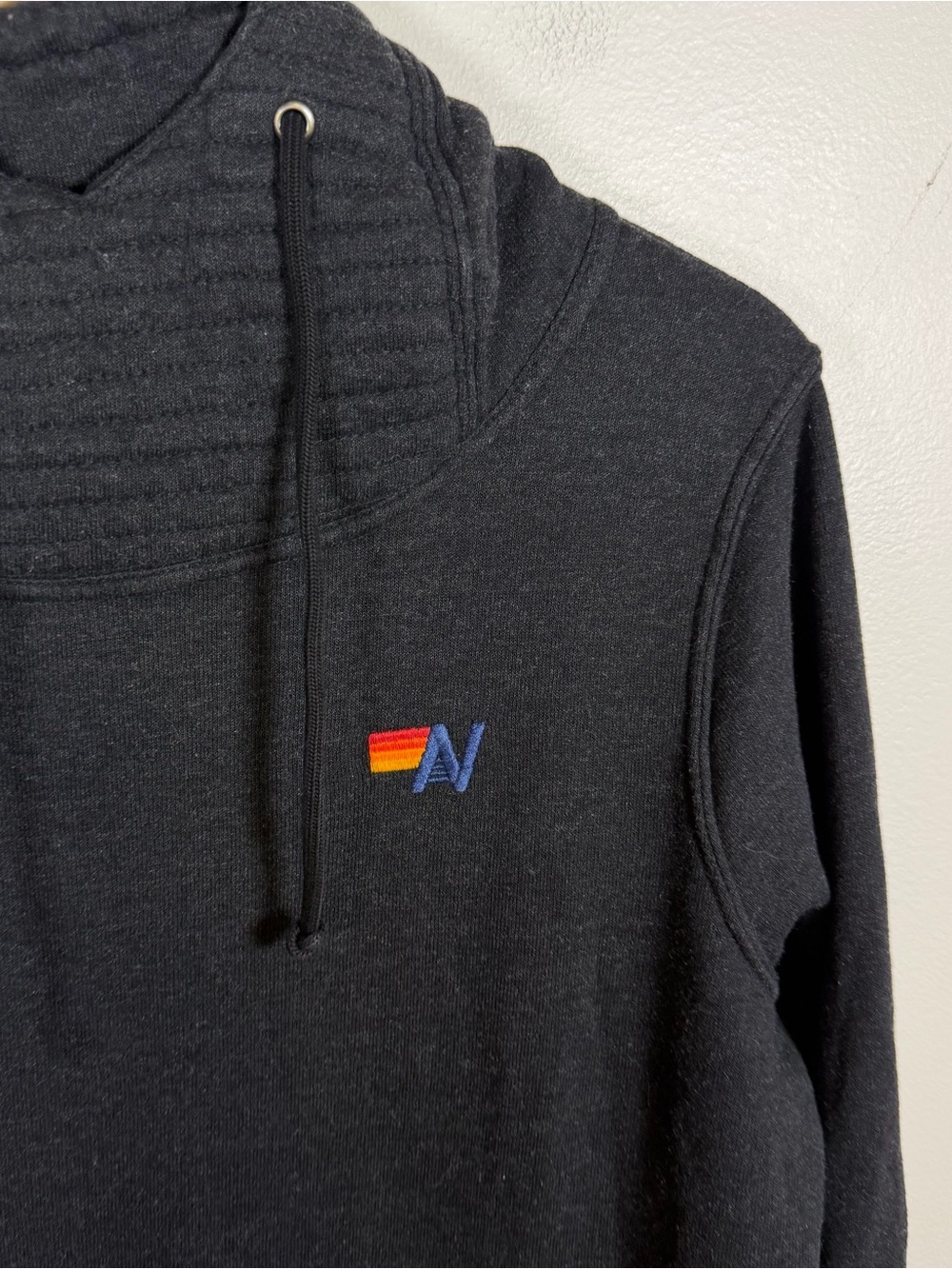 Aviator Nation Ninja Hoodie Charcoal Gray Size M Boho Coastal Sweatshirt Casual - Picture 3 of 7